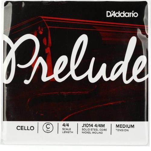 Styga violončelei C D'addario Prelude 4/4 Medium