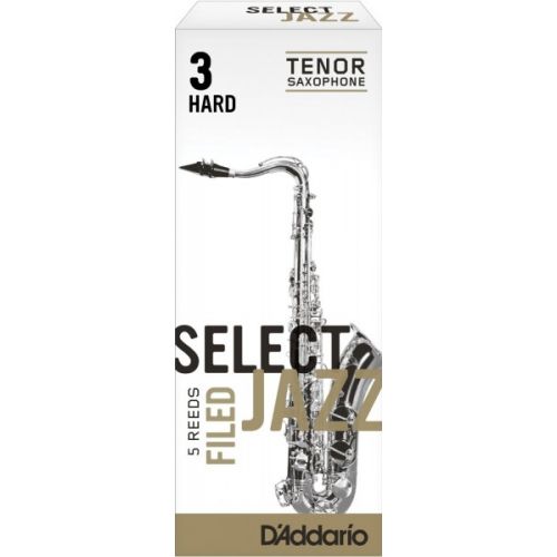 Tenor saxophone reed D'Addario Jazz Select nr. 3 Hard RSF05TSX3H