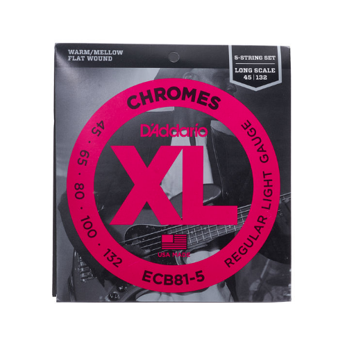 D'Addario Chromes .045-.132 ECB81-5