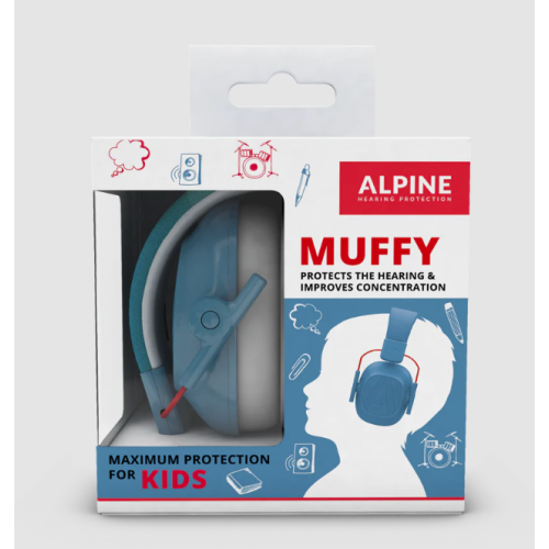 Apsauginės ausinės vaikams Alpine Muffy Kids Blue