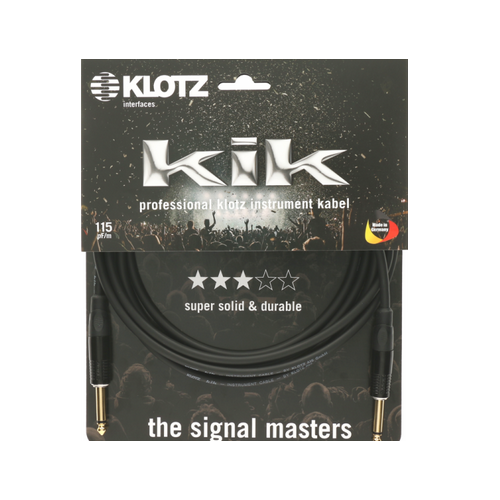 Instrumentinis laidas Klotz 3m KIKKG3.0PPSW