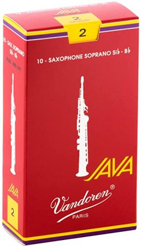 Liežuvėlis saksofonui sopranui Vandoren Java nr. 2 SR302R