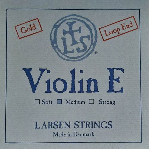 Styga smuikui Larsen E Loop End Medium Gold SV225109