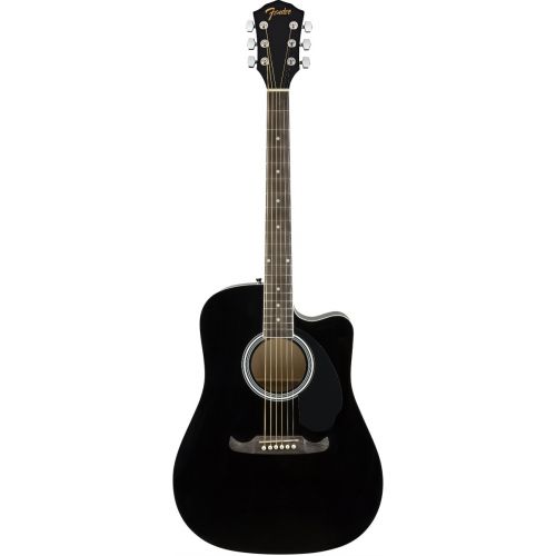 Elektroakustinė gitara Fender FA-125CE Black