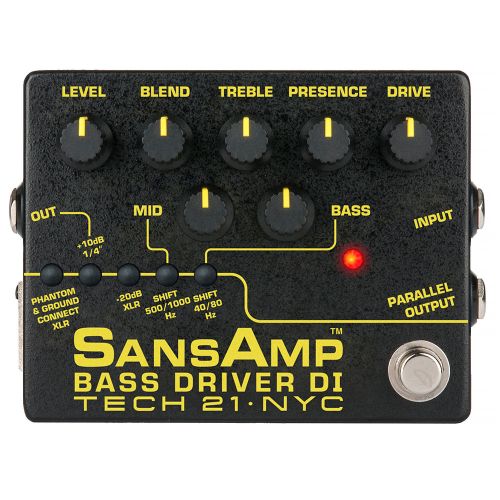 Pedalas Tech21 SansAmp Bass Driver DI