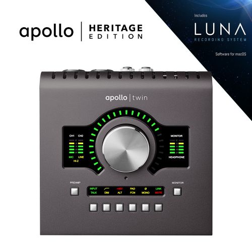 Garso Plokštė Universal Audio Apollo Twin MKII Duo Heritage Bundle