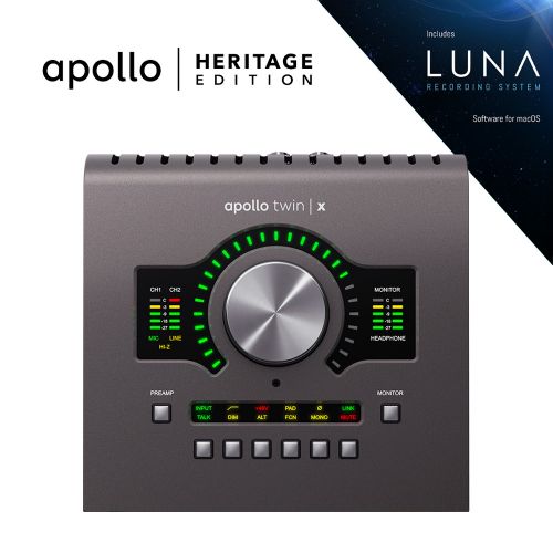 Garso Plokštė Universal Audio Apollo Twin X Duo Heritage Bundle