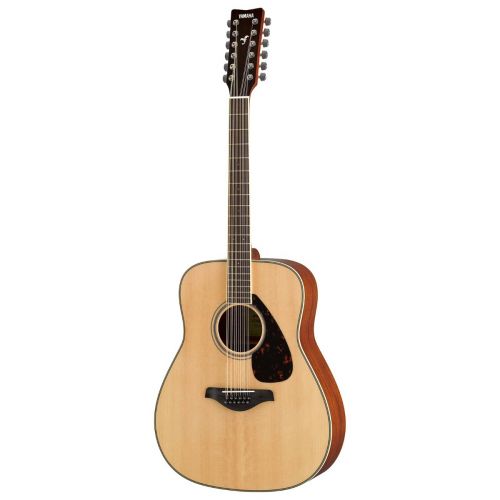 Electro acoustic 12 string guitar Yamaha FG820-12 NT II