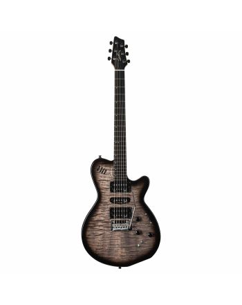 Gitara xtSA Leaftop Trans Black