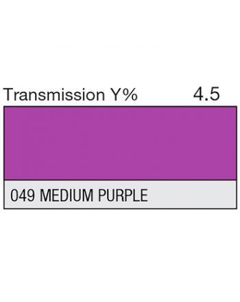 Apšvietimo Filtras LEE 049 - Medium Purple