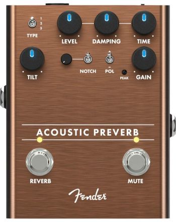 Pedalas Fender Acoustic Preamp/Reverb