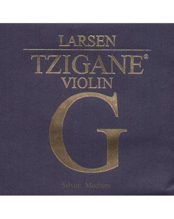 Violin string Larsen Tzigane G Medium Silver 224.142