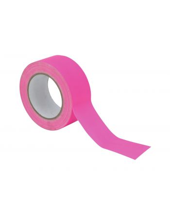 Gaffa lipni juosta 50mm x 25m neoninė-rožinė UV aktyvi