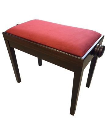 Kėdutė rudos raudonmedžio matinės kojos švelnus bordo velvetas Discacciati 105R4_4886M