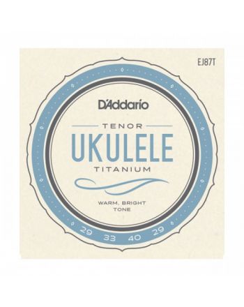Tenor ukulele strings D'Addario Titanium .029-.029 EJ87T