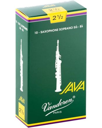 Liežuvėlis saksofonui sopranui Vandoren JAVA nr. 2,5 SR3025