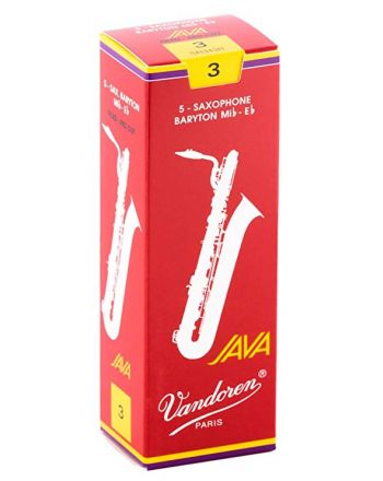 Liežuvėlis saksofonui tenorui Vandoren JAVA RED nr. 3 SR273R