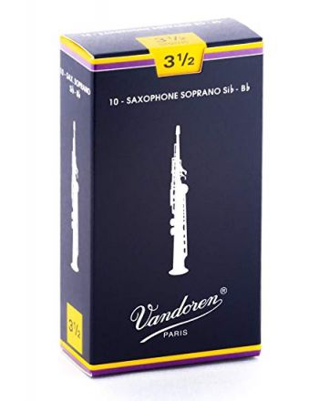 Liežuvėlis saksofonui sopranui Vandoren Nr.3,5 SR2035
