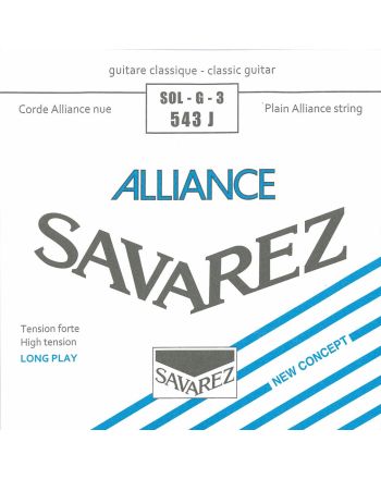 Styga klasikinei gitarai Sol Savarez Alliance Blue 543 J High Tension
