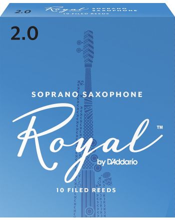 Liežuvėlis saksofonui sopranui Rico Royal nr. 2 RIB1020