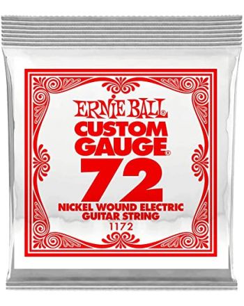 Styga elektrinei gitarai Ernie Ball Single Nickel Wound .072 1172