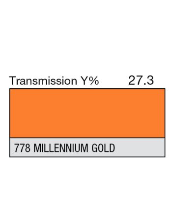 Apšvietimo Filtras LEE 778 - Millenium Gold