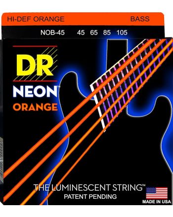 Stygos bosinei gitara DR Neon orange 45-105 NOB-45
