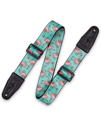 Diržas gitarai Levy's 2-Inch Wide Polyester Guitar Strap with Tentacles & Waves Motif