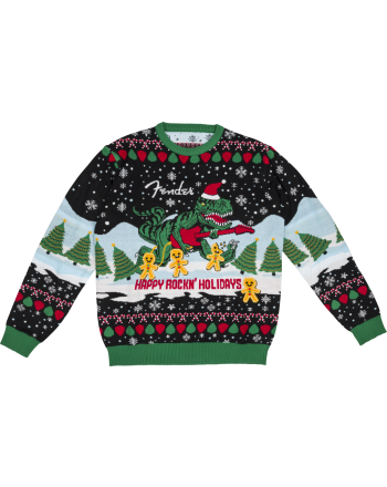 Megztinis Fender Ugly Christmas Sweater L