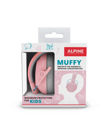 Apsauginės ausinės vaikams Alpine Muffy Kids Pink