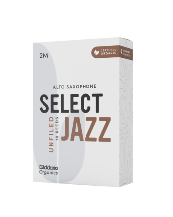 Liežuvėlis saksofonui altui nr. 2M Organics Select Jazz Unfiled ORRS10ASX2M