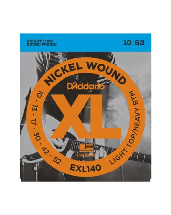 D'Addario Nickel Wound .010-.052 EXL140