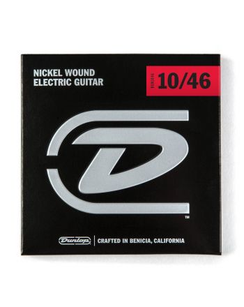 Electric guitar strings .010-.046 Dunlop Nickel Wound DEN1046