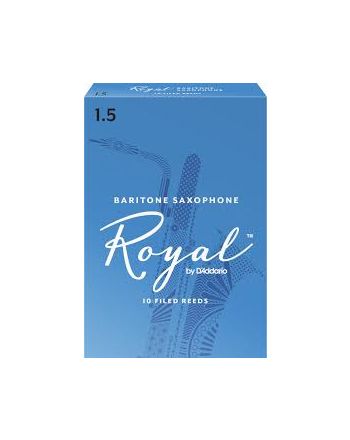 Baritone saxophone reed nr. 1,5 D'Addario Royal RLB1015