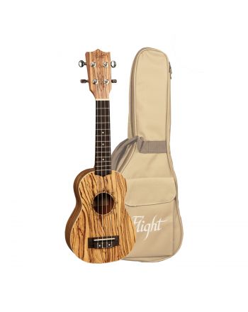 Soprano ukulele Flight DUS322 ZEB/ZEB