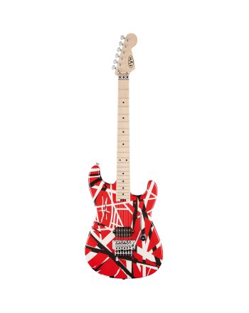 Elektrinė gitara EVH Striped Series R/B/W