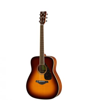 Akustinė gitara Yamaha FG820 BSB II brown sunburst