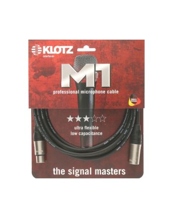 Laidas Klotz M1 Mic Cable Black 5m M1FM1N0500