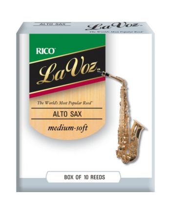 Liezuveliai saksofonui altui Rico La Voz medium soft RJC10MS