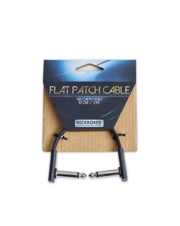 Laidas Warwick RockBoard Flat Patch Cable 10 cm, Black