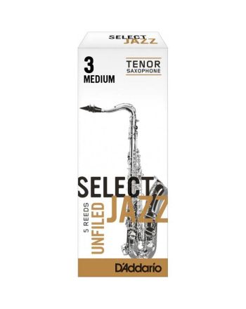 Liežuvėlis saksofonui tenorui nr. 3 Medium D'Addario Select Jazz RRS05TSX3M