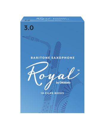 Baritone saxophone reed D'Addario Royal nr. 3 RLB1030