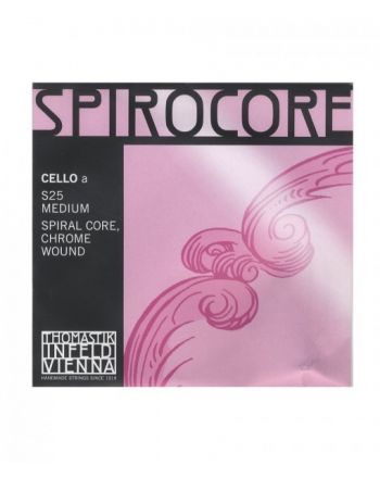 Cello string A Spirocore chromuota Thomastik S25
