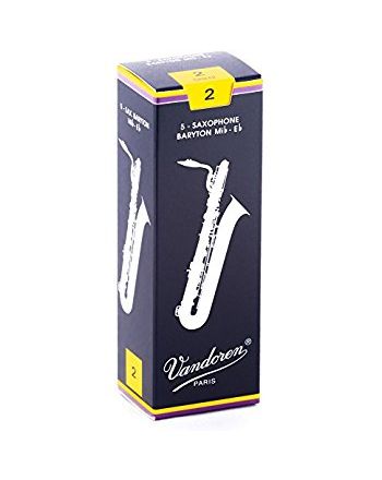 Baritone saxophone reed Vandoren Traditional nr. 2 SR242