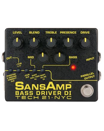 Pedalas Tech21 SansAmp Bass Driver DI
