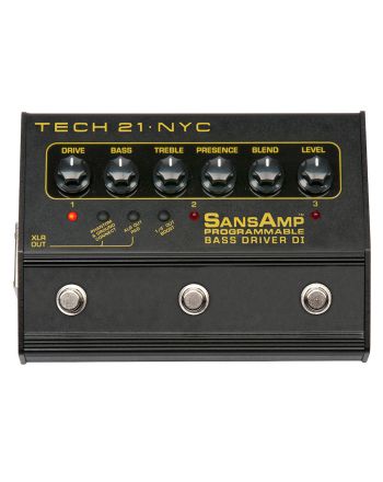 Pedalas Tech21 SansAmp Programmable Bass Driver DI