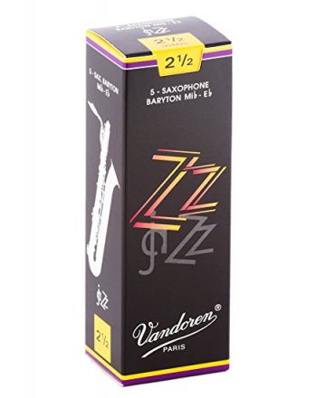 Baritone saxophone reed Vandoren JAZZ nr. 2,5 SR4425