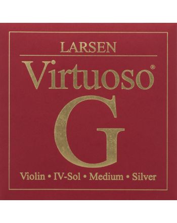 Violin string G Virtuoso Medium Silver Larsen SV226142