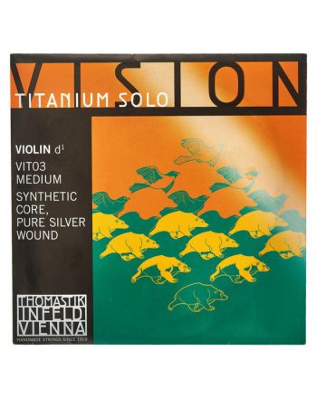 Violin string D Thomastik Vision Titanium Solo VIT03