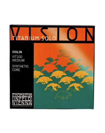 Violin strings Thomastik Vision Titanium Solo VIT100
